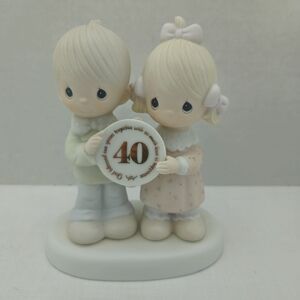 Vintage Precious Moments Figurine God Blessed Our Years Together #E-2859 IN BOX